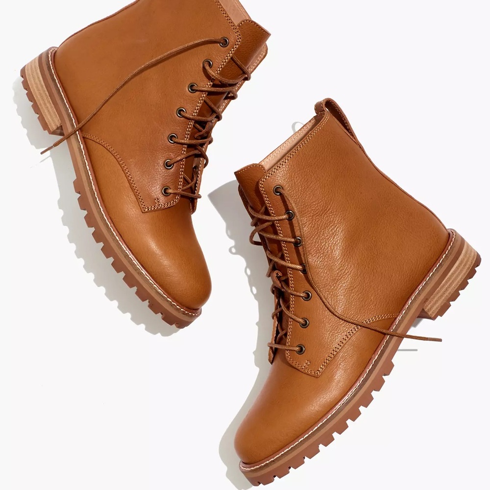 Madewell Clair Lace-Up Boot